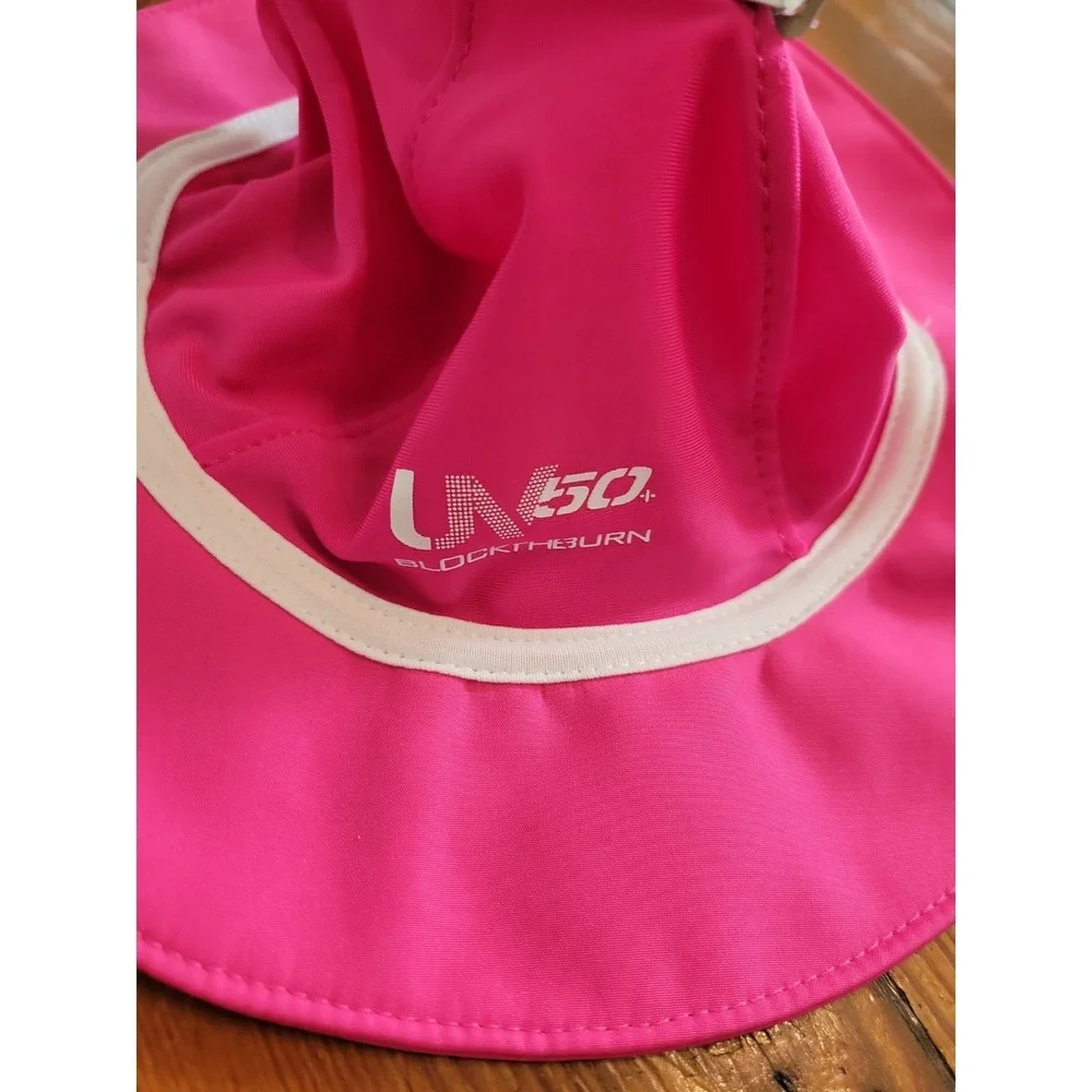 Speedo UV Bucket Hat S/M Bright Pink Beach Kid Sized 6 to 12 Months Beach
